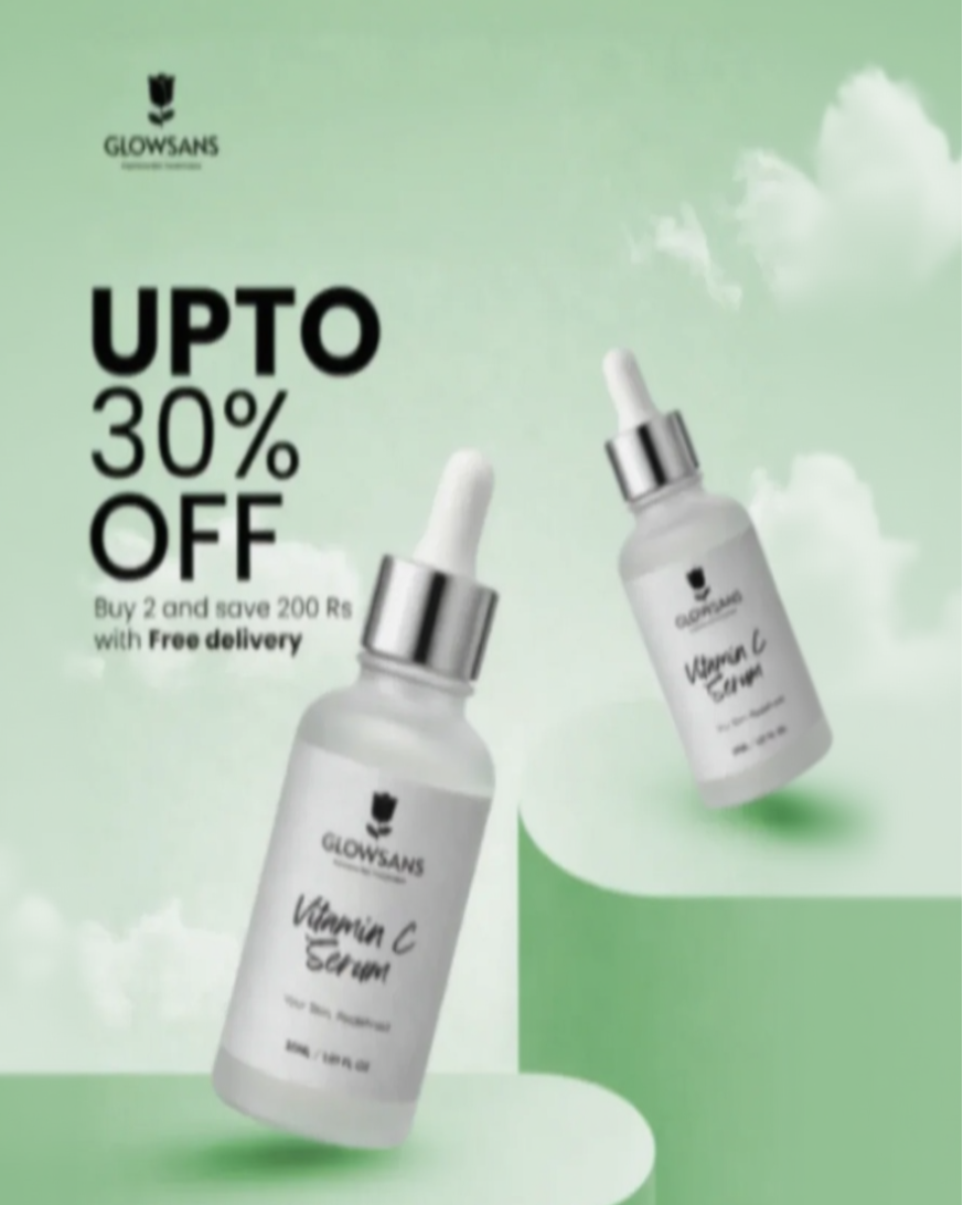 Buy 2 Vitamin C Serum and save 200 + Free Delivery